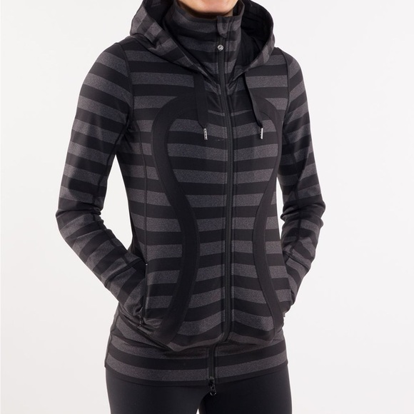 LULULEMON Stride Define Black and Gray Jacket - Picture 6 of 13